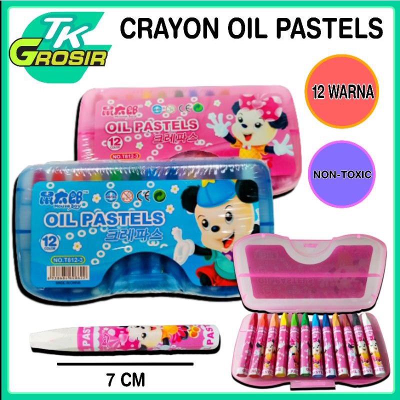

crayon oil pastel/krayon 12 warna /krayon oil pastel/crayon warna