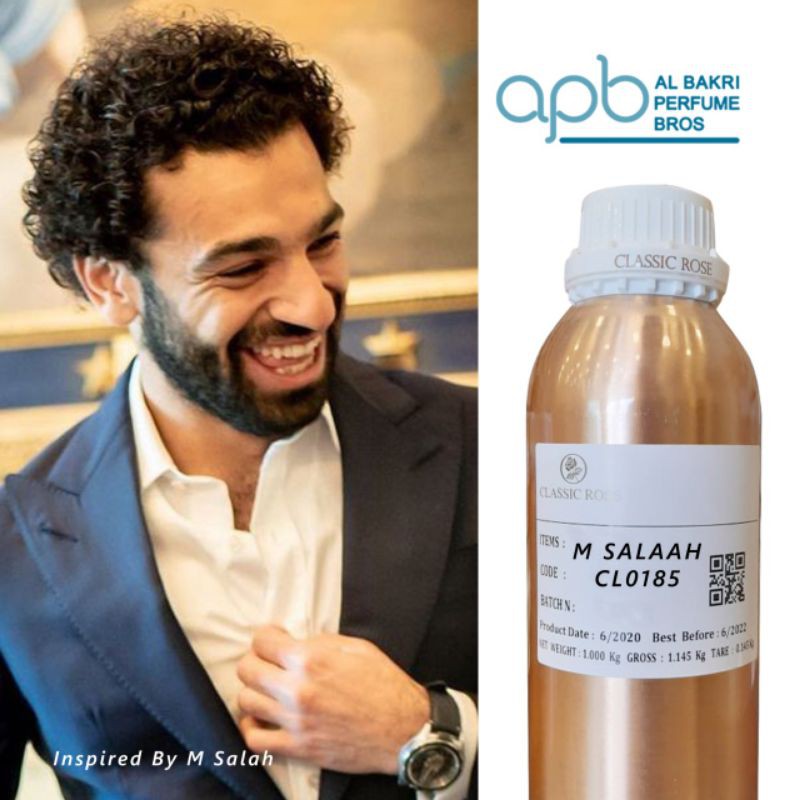 BIBIT PARFUME SEARAH MOHAMAD SALAAH.MOHAMMAD SALAH M SALAH KEMASAN PARFUME SEGAL CLASSICROSE 1KG