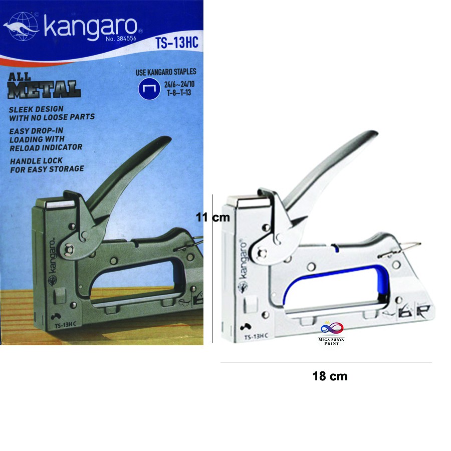 

Kangaro Gun Tacker Stapler Hekter tembak TS-13HC