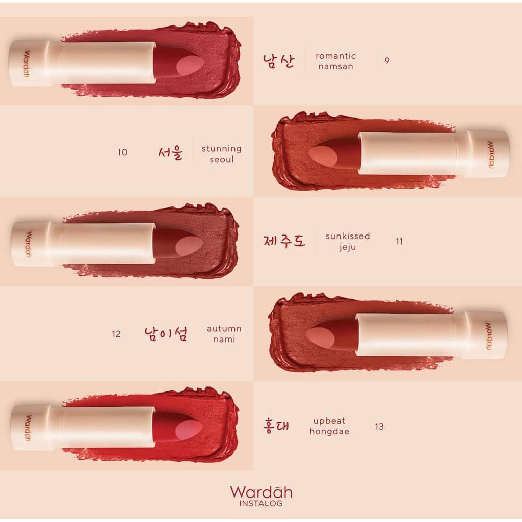 Wardah Colorfit Ultralight Matte Lipstick | Lipstik