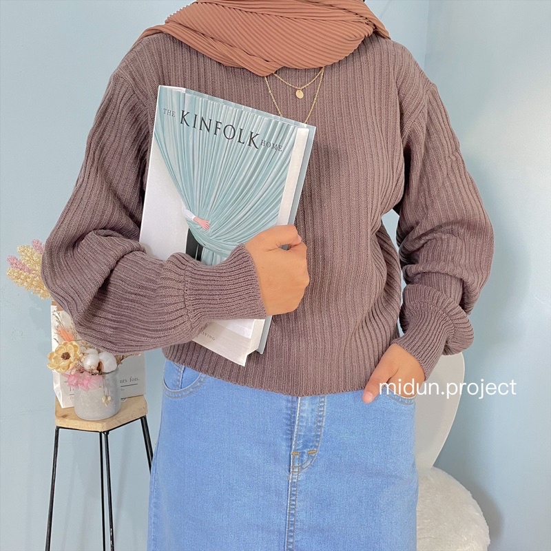 LUKRE CROP KNITT | midun.project