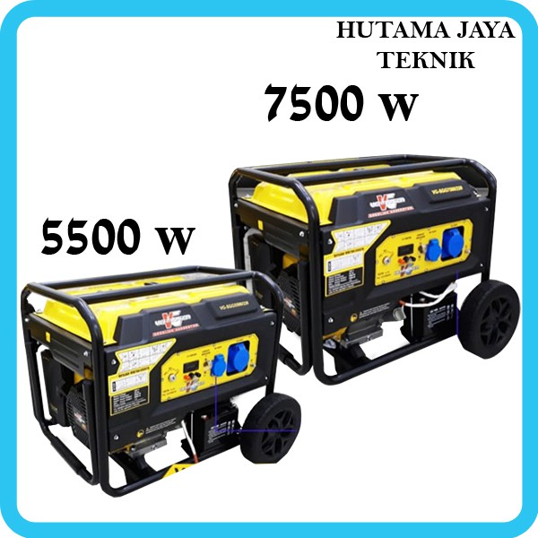 Genset Generator Listrik 5500 Watt Gasoline | Bensin