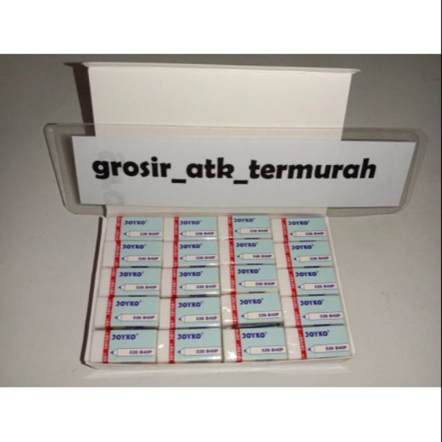 

1pcs, penghapus joyko putih