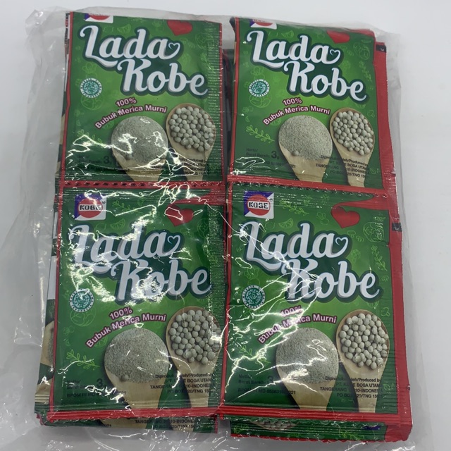 

Lada Kobe Merica Bubuk Renteng Sachet 24x3gr