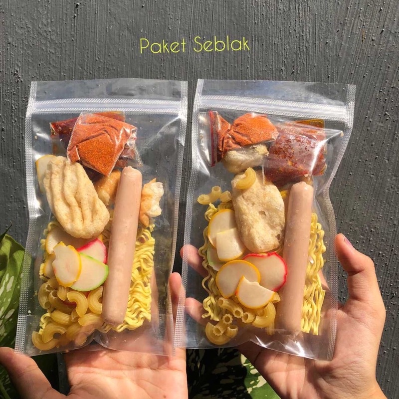 

SEBLAK INSTANT PAKET LENGKAP