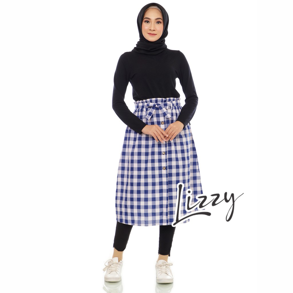 Lizzy - MIDI SKIRT SQUARE