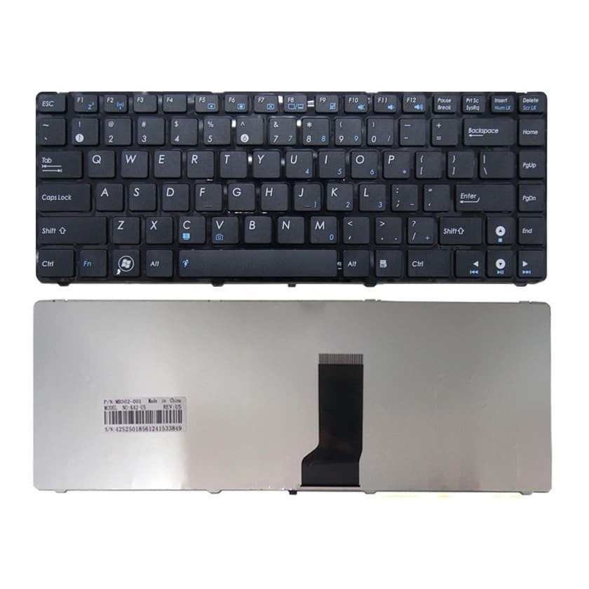 Keyboard Laptop Asus K43 A42 A42f A42j A43 A43E A43J A43U K43SJ K42 frame Black