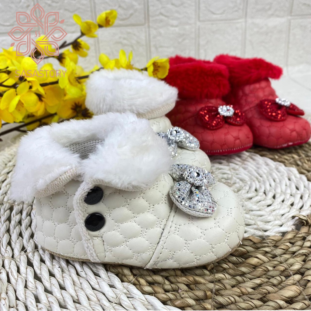 SEPATU BOOT BABY BAYI PREWALKER PEREMPUAN 0-12 BULAN LP02