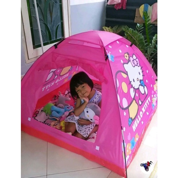 Tenda mainan Anak Cantik Hello kitty Tenda rumah tenda Teras taman rumahan indoor Tenda Anak perempu