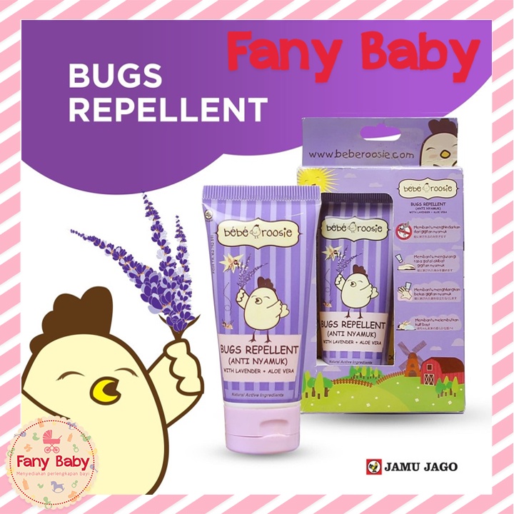 BEBE ROOSIE ANTI NYAMUK REPELLENT 60GR