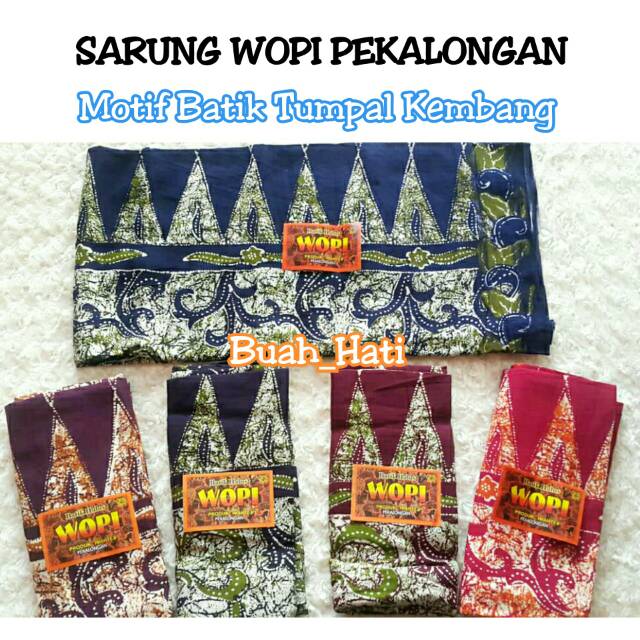 SARUNG GOYOR BATIK WOPI ASLI PEKALONGAN