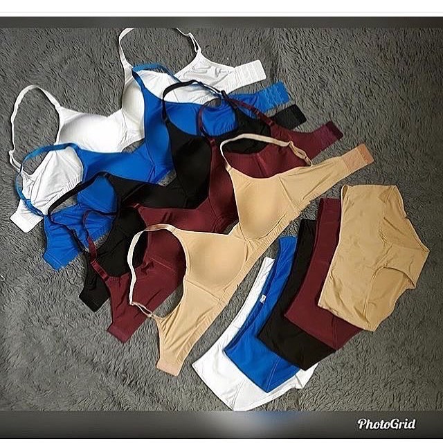 Bra set AMITIE non wire