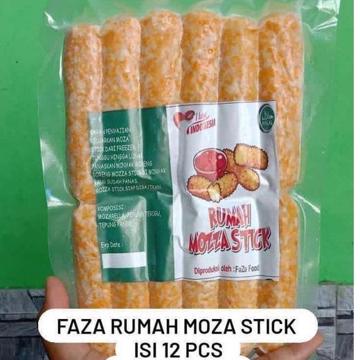 Faza Mozarella stick 12 pcs - amira frozen food