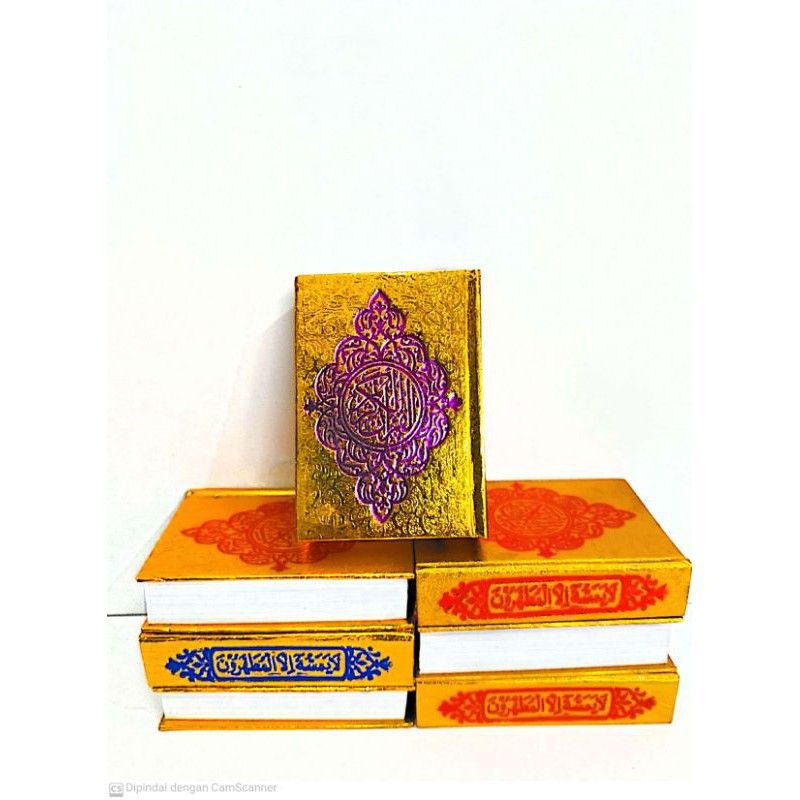

Alqur'an mini gold/emas