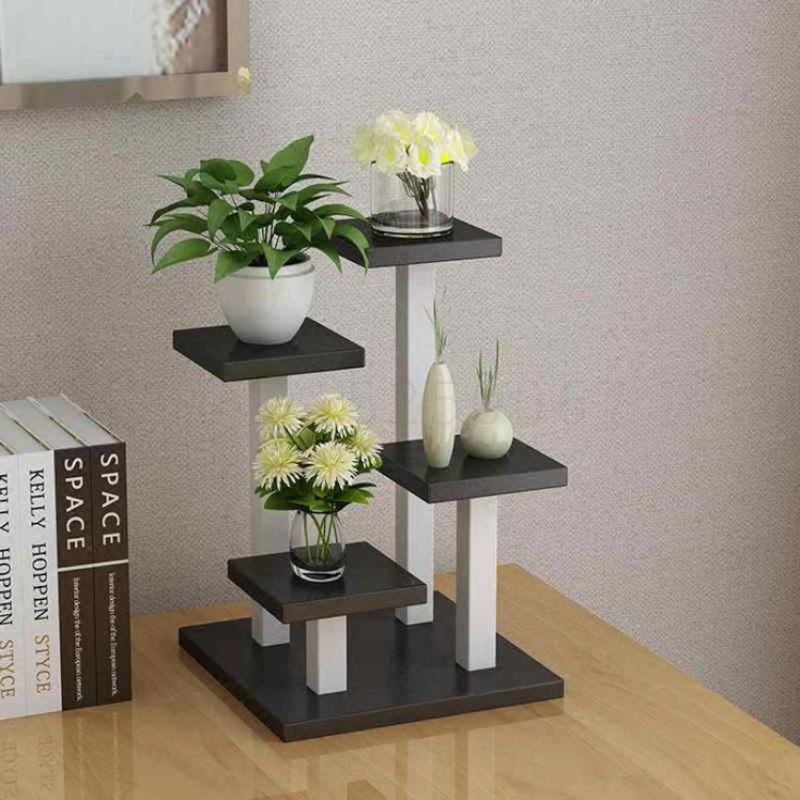 standing pot kayu Dekorasi meja kantor dan dekorasi rumah homedekor palet skulen