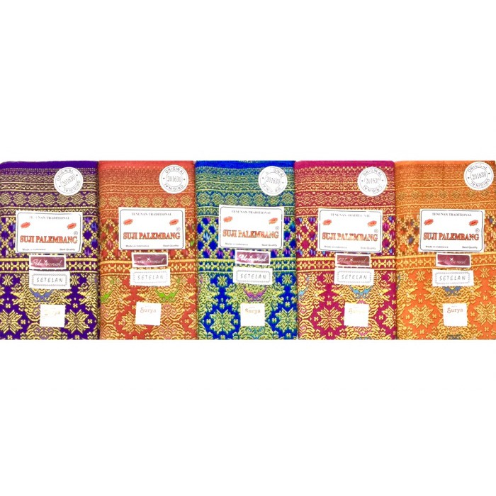 Kain Sarung Setelan Prada Suji Palembang (E)