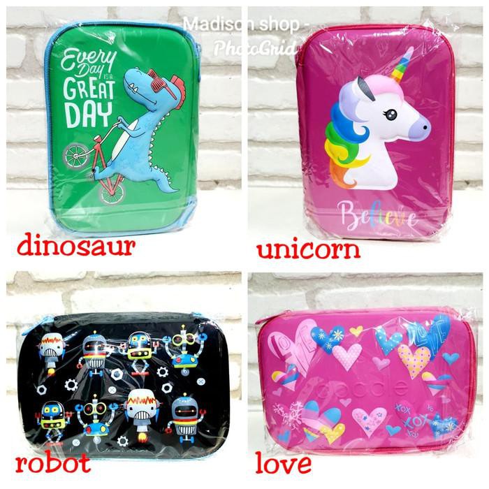 

Pencil Case Unicorn Smiggle Dinosaur Tempat Pensil Murah Kado Ultah - Robot