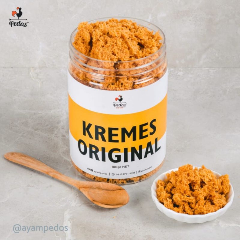 

Kremes Original 180gr | Kremesan Ayam | Kremes Ayam Pedos