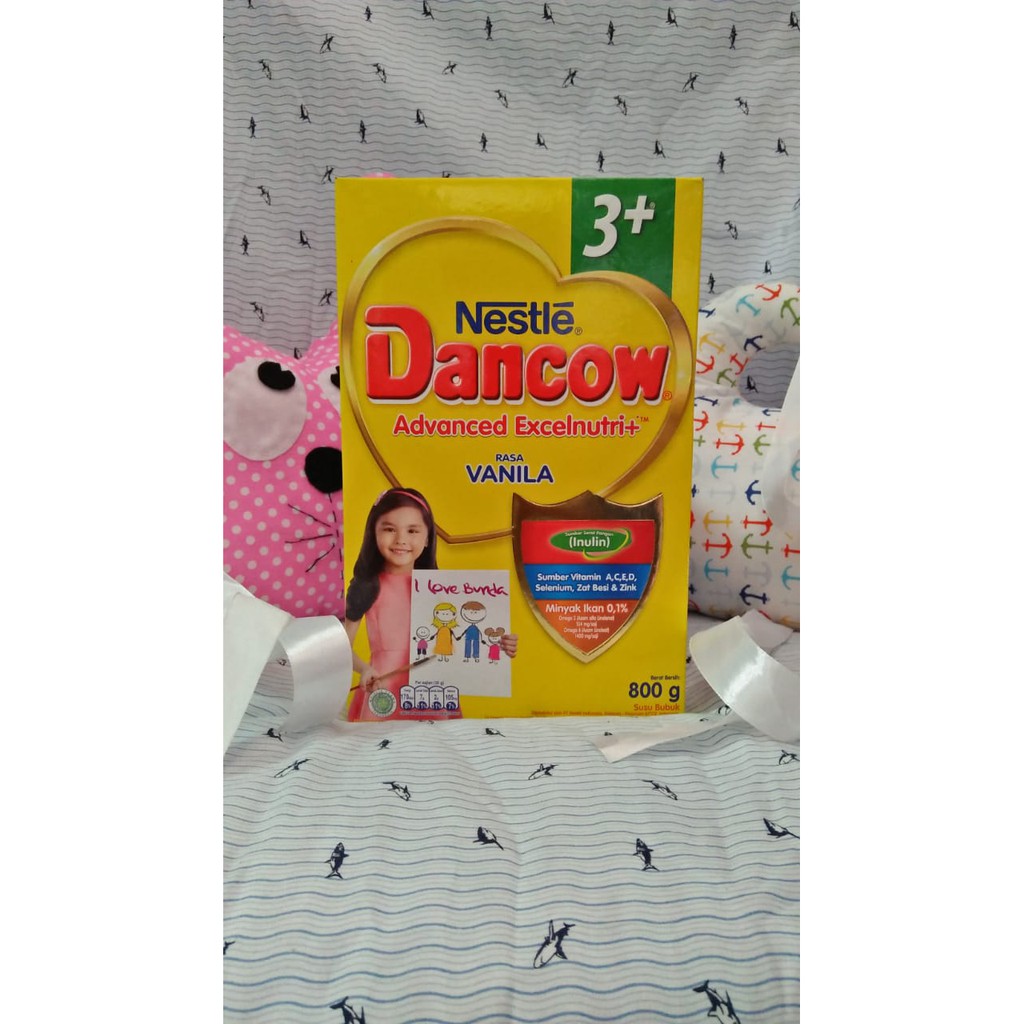 Dancow 3+ Vanila  800 GR  - HTA SUSU / PAMPERS / DIAPERS