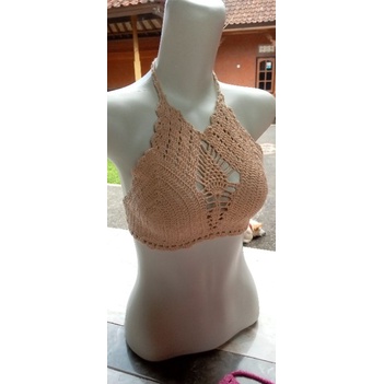 top nanas / bra rajut bali / bh rajut /bikini rajut