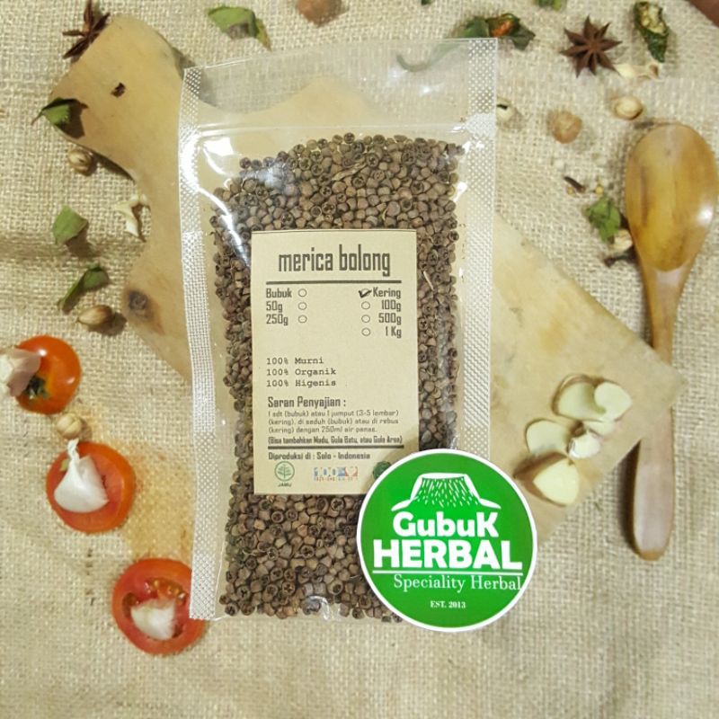 

MERICA BOLONG KERING 1 KG - Melaleuca Leucadendra - MURNI - JSR - REMPAH - PREMIUM QUALITY