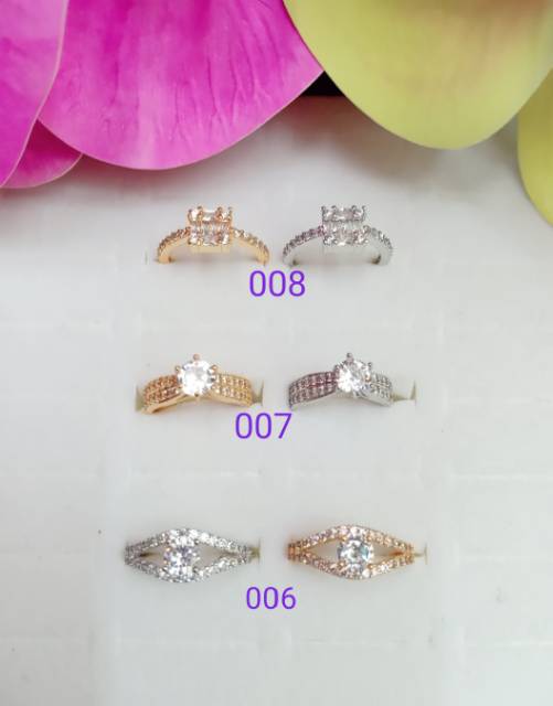 Xuping cincin cantik 003-008