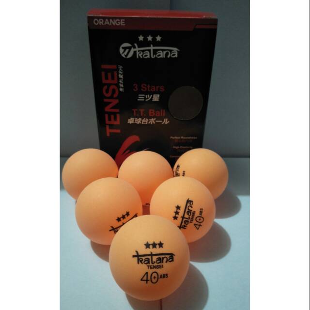 Bola pingpong / bola tennis meja katana bintang 3