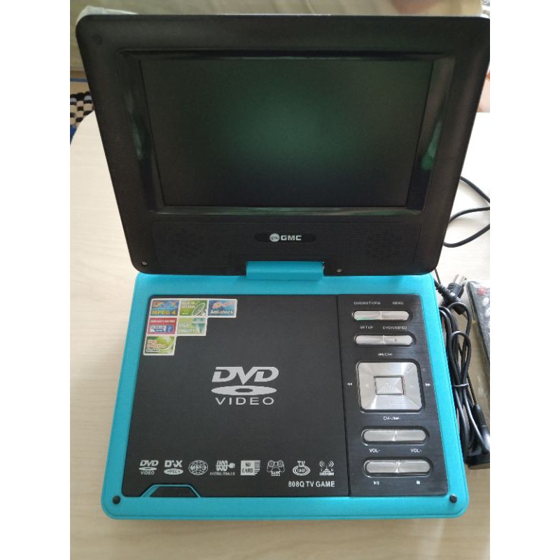 DVD Portable 7" GMC DVD Player Murah