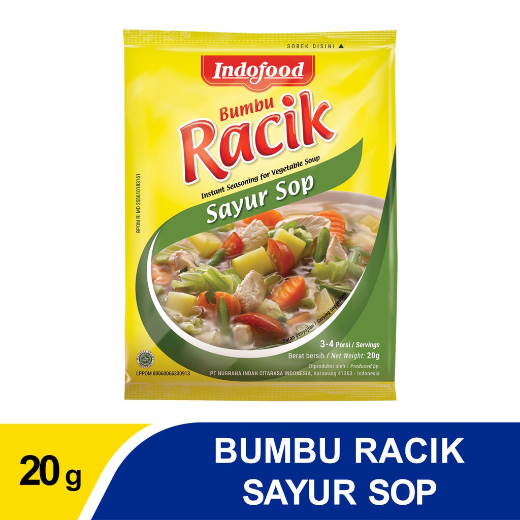 INDOFOOD bumbu RACIK / bumbu siap saji / bumbu instan racik indofood