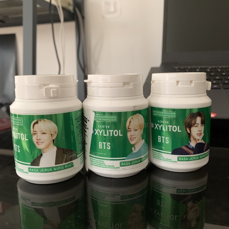 Jual Lotte Xylitol X BTS Rasa Jeruk Nipis Mint Shopee Indonesia