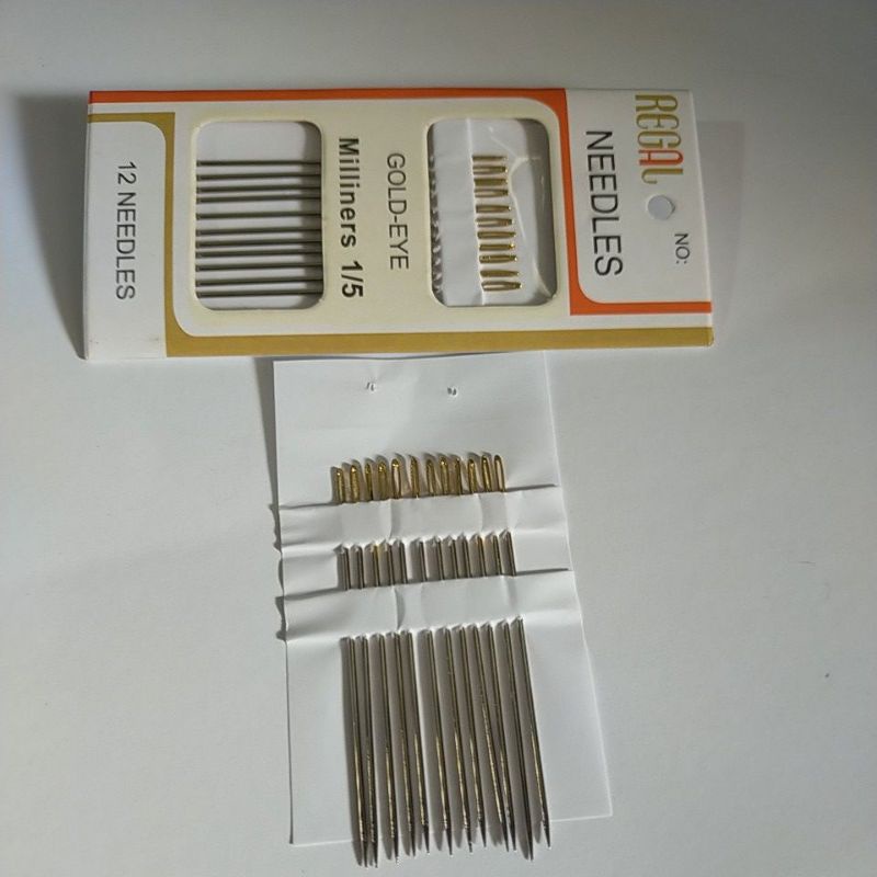 JG - JARUM JAHIT TANGAN REGAL NEEDLES / JARUM 3/9 / JARUM 1/5