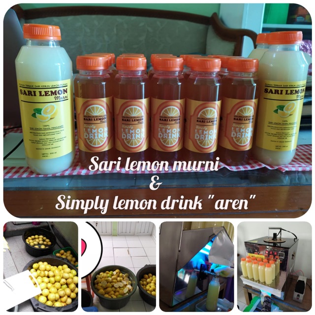 

Sari Lemon Gula Aren ready to drink ukuran 250ml