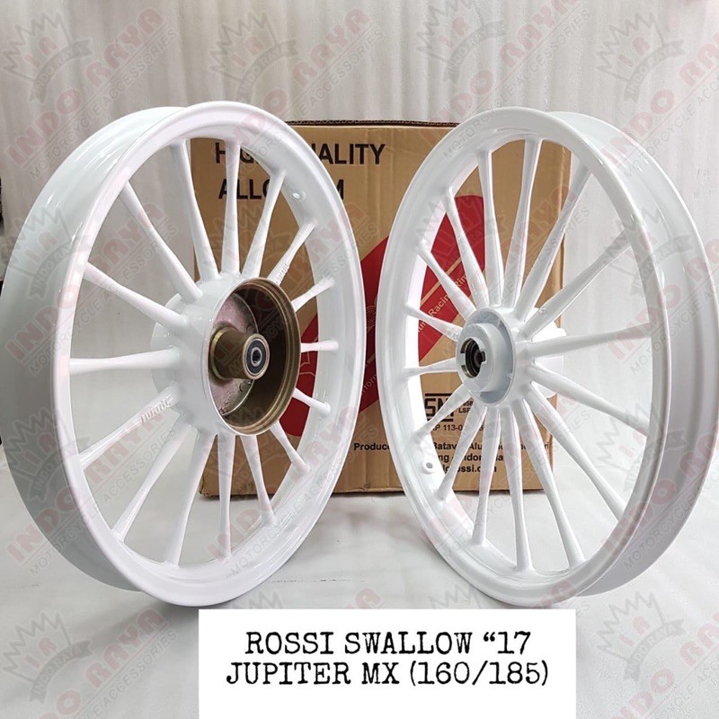 velg pelek velek racing swallow palang 16 lurus ring 17 jupiter z mx vega zr (160/185) merk rossi