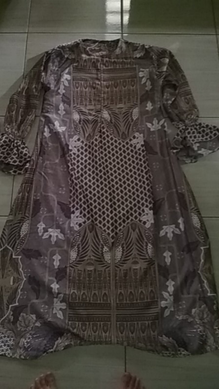 D3027 Kyota Batik Gamis Busui Friendly  - Macadamia House Fashion Muslim Ramadhan