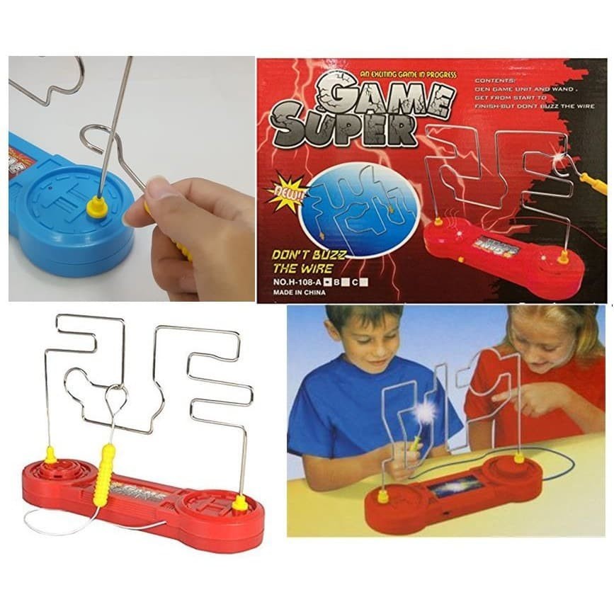 mwn.toys Mainan Game Super Buzz Wire No.108B