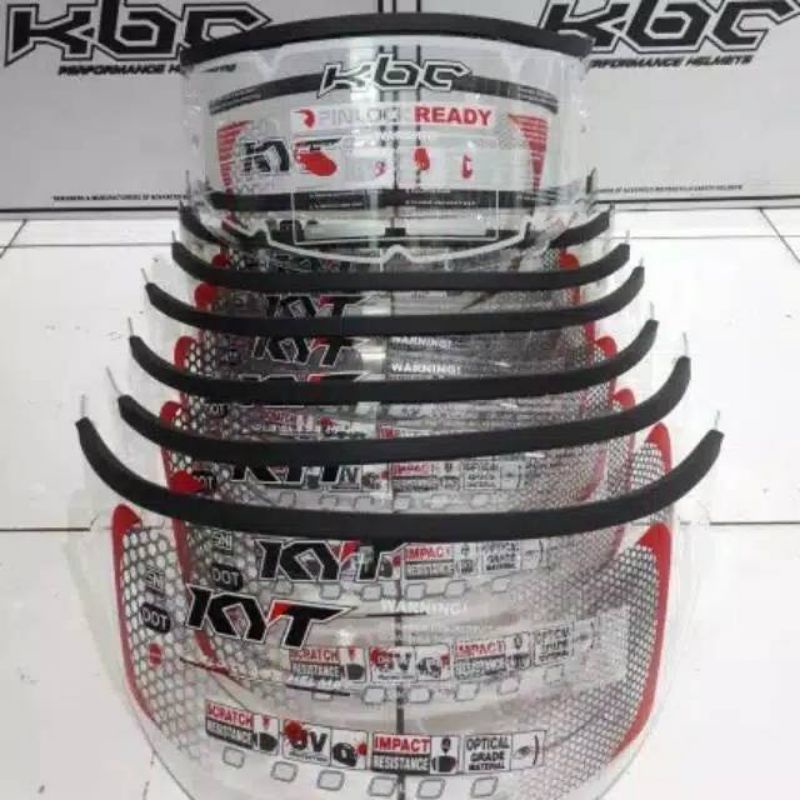 Talang air kaca helm / talang air visor helm / list karet kaca helm (termurah)