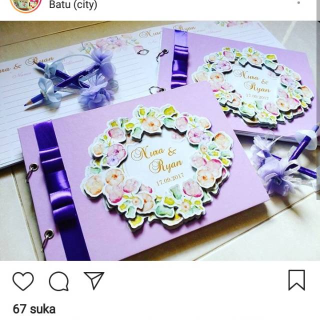 

WEDDING GUESTBOOK WATERCOLOR BUKU TAMU PERNIKAHAN CUSTOM BUKU TAMU POP UP PITA FOTO PREWED TERMURAH