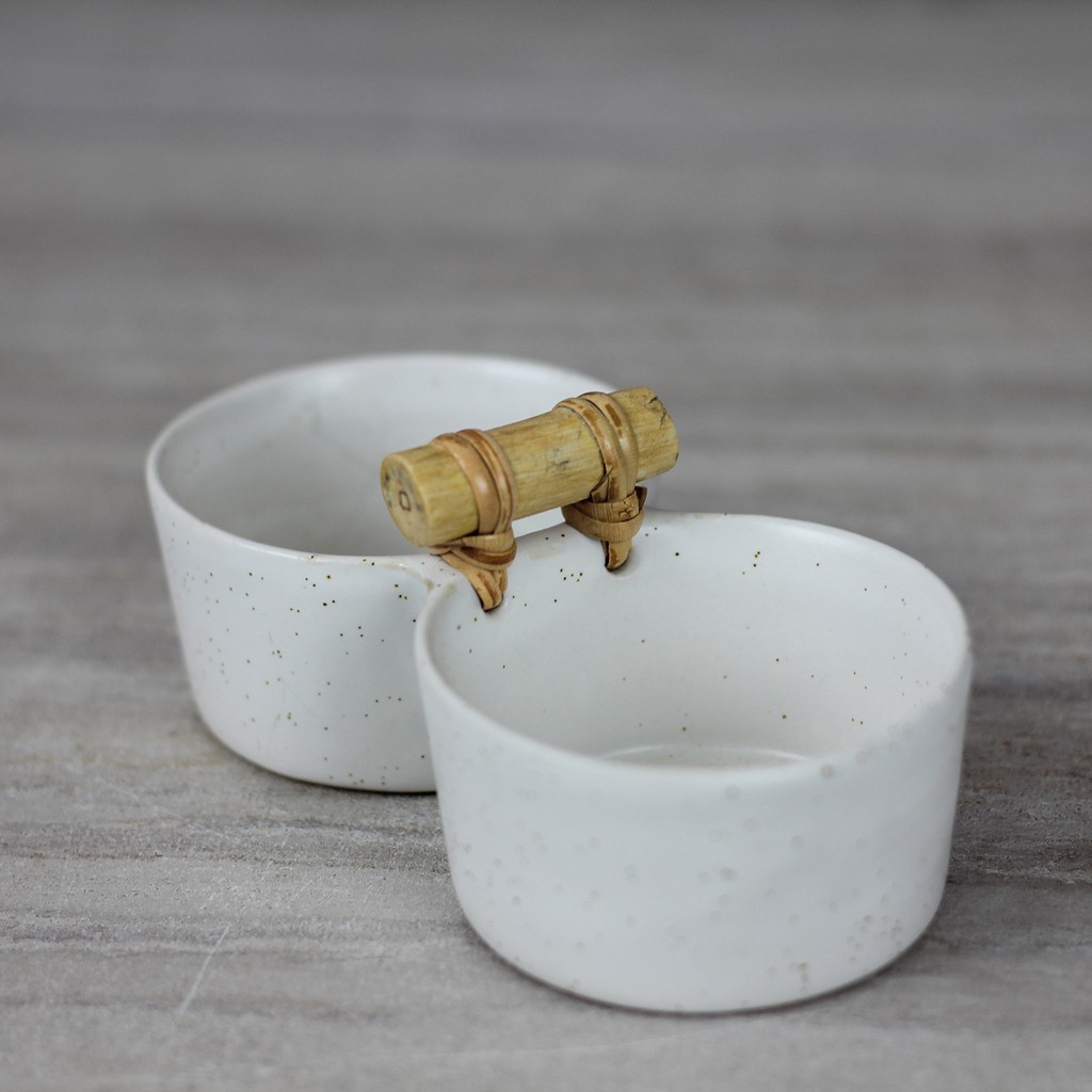Lumosh - Ceramic Duo Sauce Dish