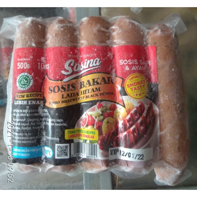 

sosis sosina lada hitam