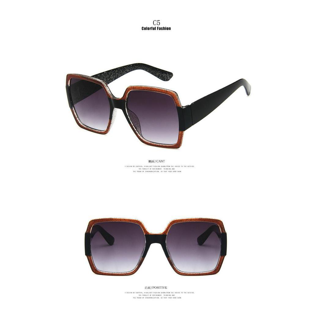 Kacamata Hitam Pria Dan Wanita Gaya retro Eropa Amerika Untuk Pesta