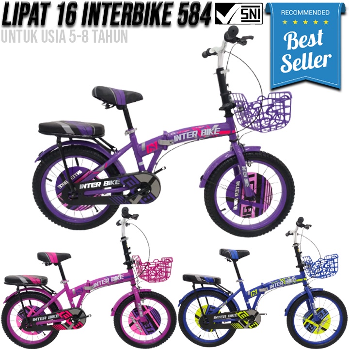 Sepeda Lipat 16 Inch Interbike FD-584