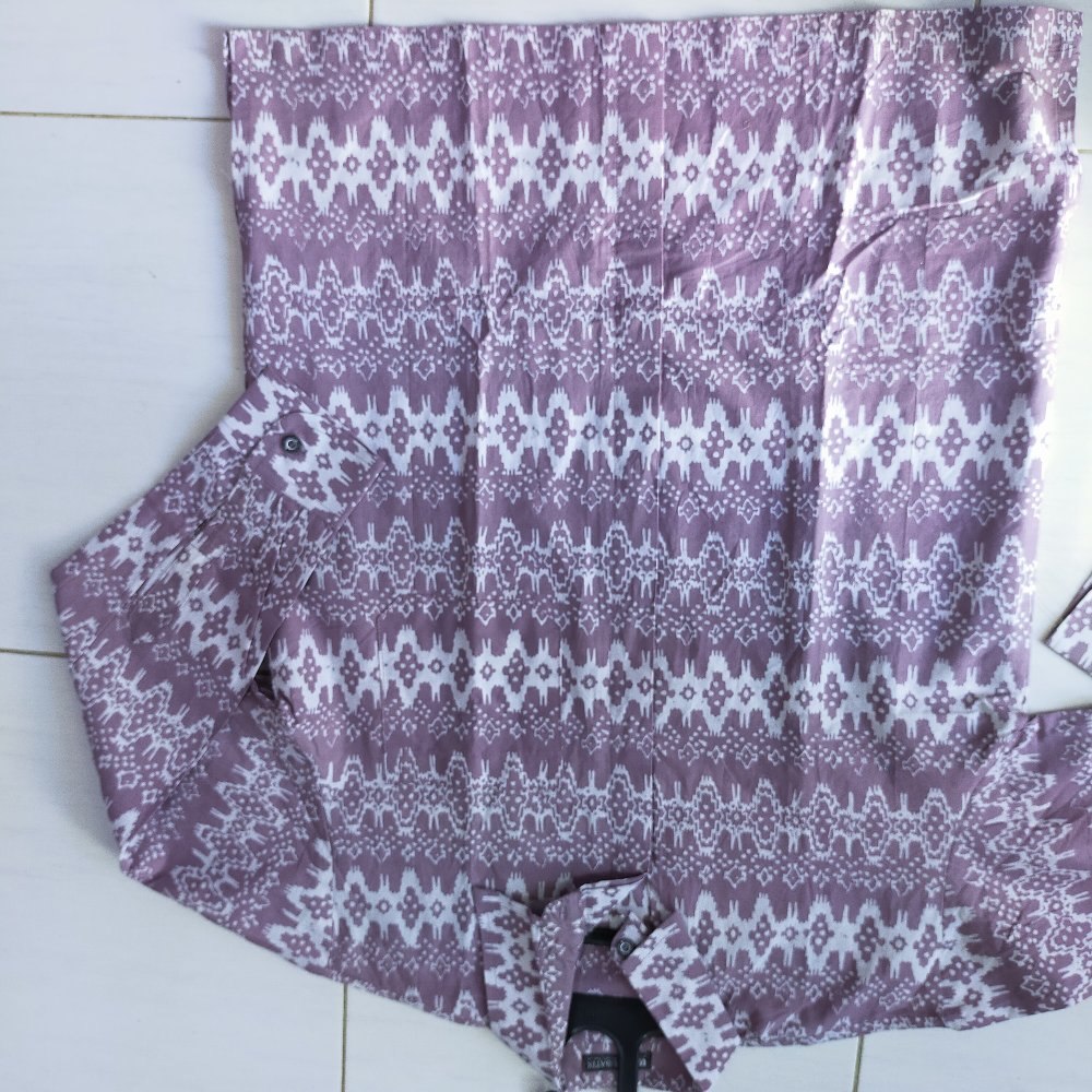 [new Product] Wou Batik Couple Kardigan Adinda Outer Kerja Cardigan Wanita Outer Batik Modern