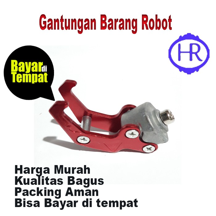 Gantungan Cantolan Barang Motor Model Cakar Robot CNC Motor Bebek &amp; Matic Honda Yamaha Suzuki