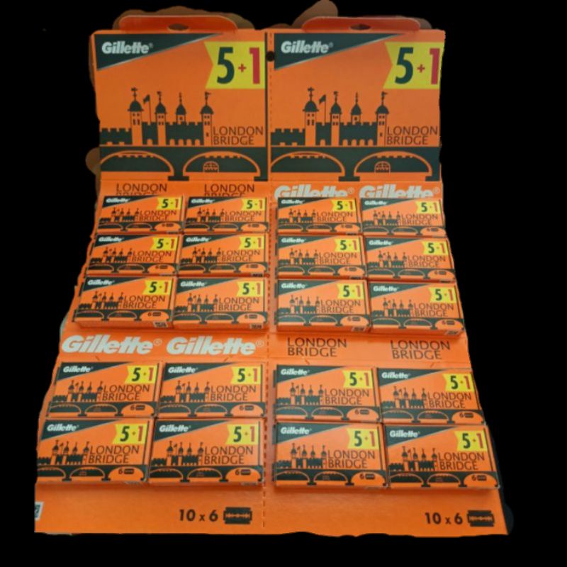 SILET LONDON BRIDGE SUPER STAINLESS BLADES ORIGINAL (BISA COD)