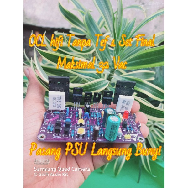 Kit OCL Hifi Tanpa Tef 1 Set Final 32 Vac