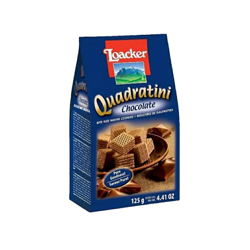 

Wafer Loacker Quadratini Chocolate 125 gr