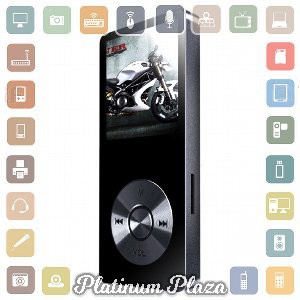 Promo Benjie N7000 MP3 Digital Audio Player LCD 8GB with FM Radio   Mic   Black Berkualitas