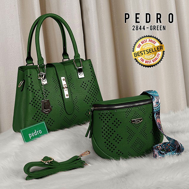 Tas abg kekinian fashion Pedro Bag 2in1 Seri 2844