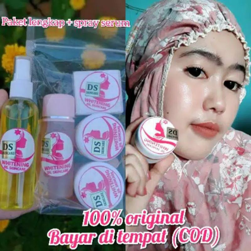 Ds SkinCare Whitening paket lengkap Promo JUM'AT