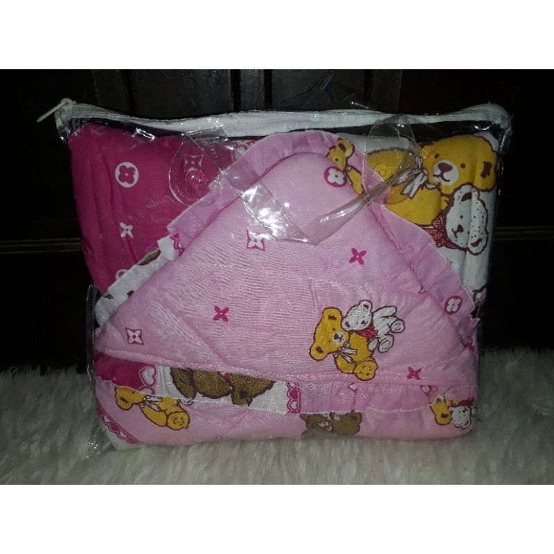 Selimut bayi topi tebal New